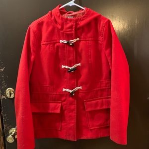 Red jacket